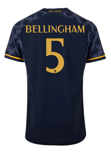 BELLINGHAM #5 Real Madrid Away Jersey 2023/24